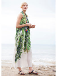 PALMA WHITE pareo vest