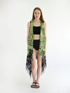 PALMA BLACK pareo vest