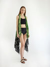 PALMA BLACK pareo vest
