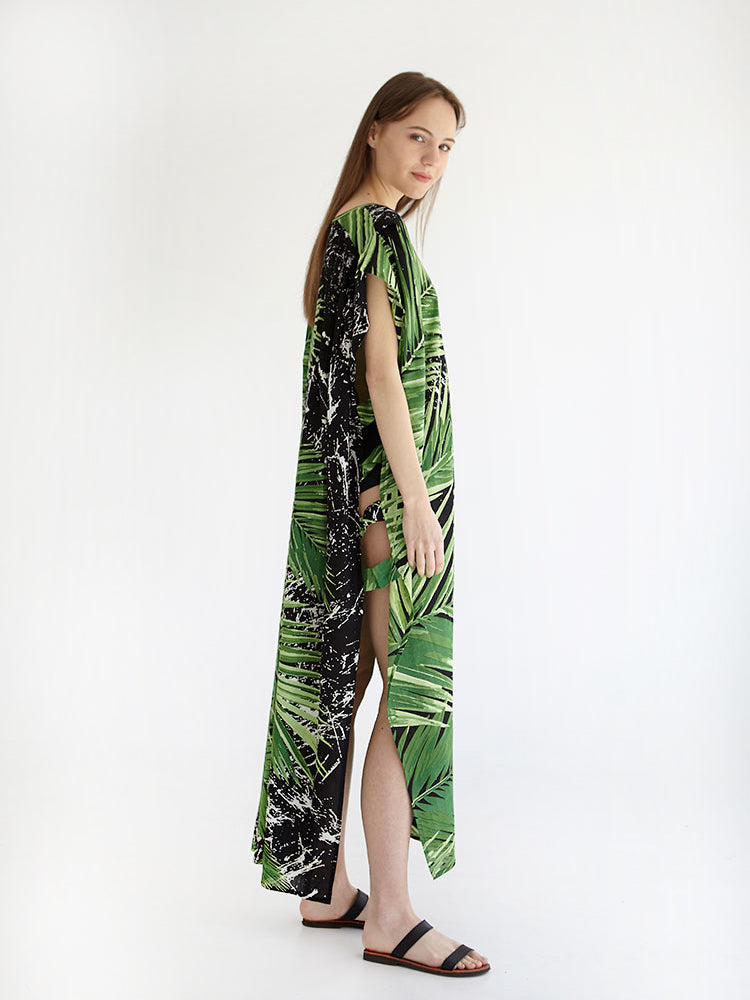 PALMA maxi open caftan