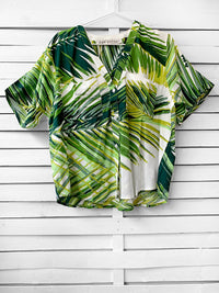PALMA cropped shirt
