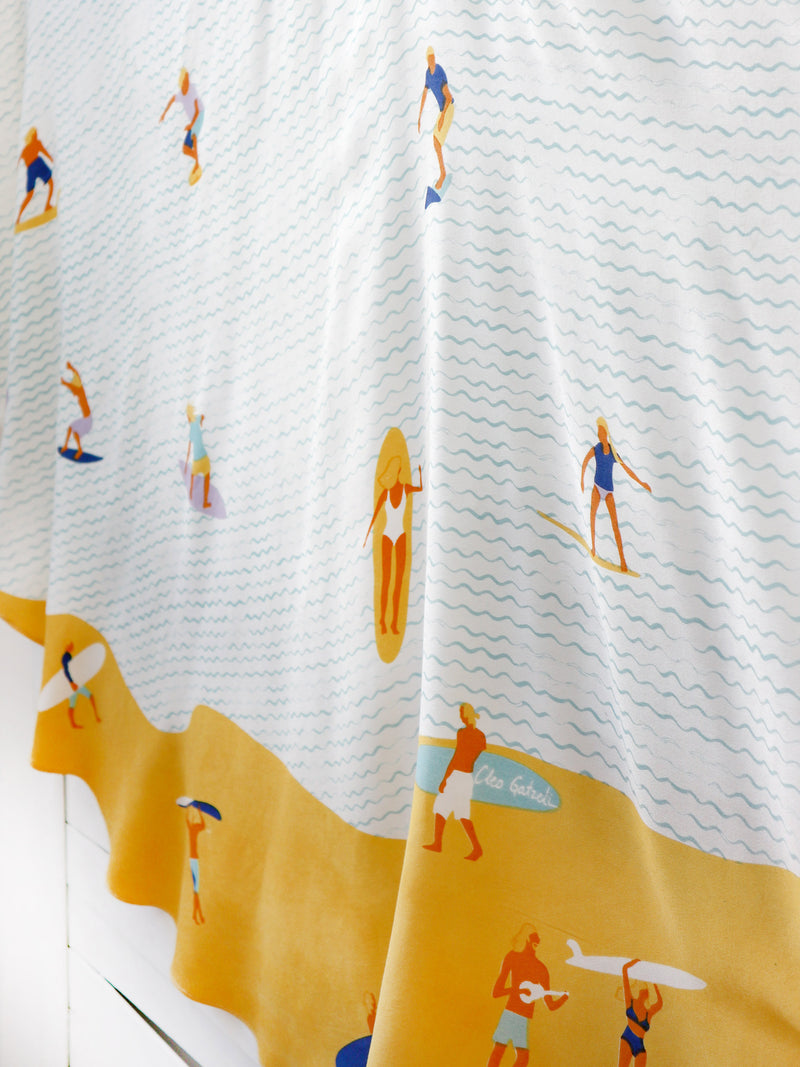 SURF DAY circular pareo sarong