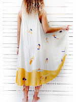 SURF DAY circular pareo vest