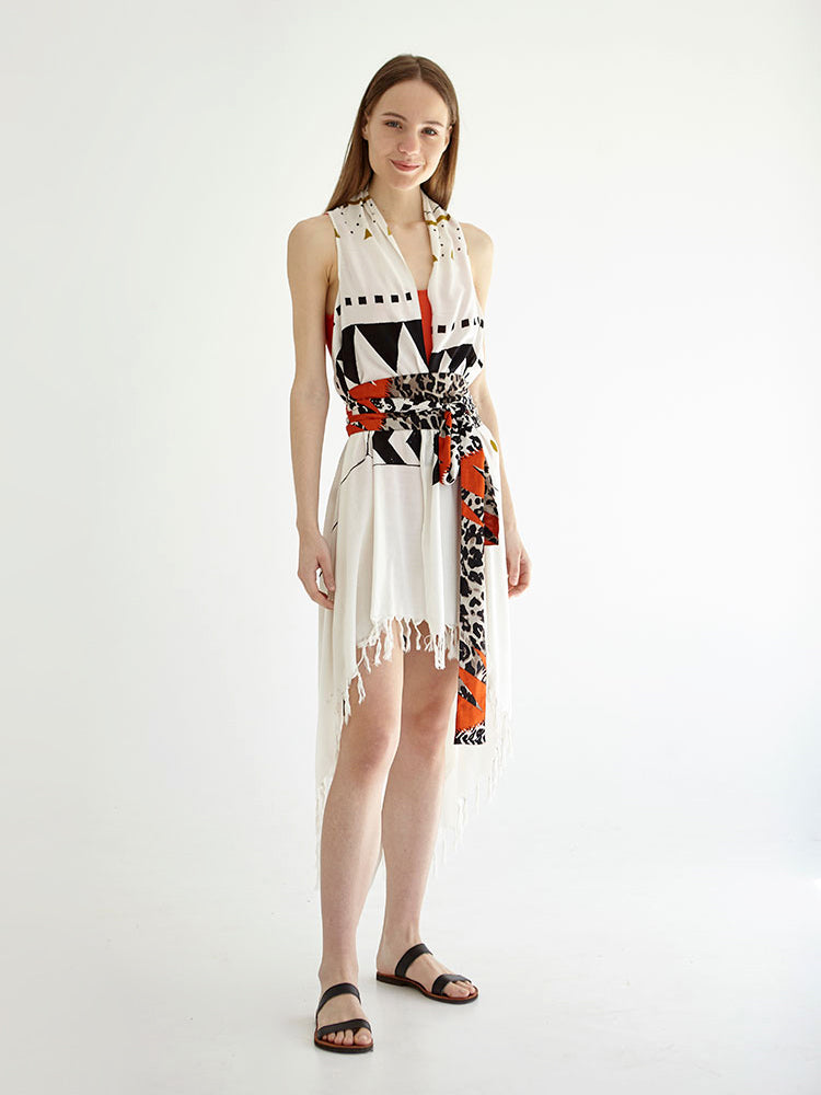 HIGH TIDE pareo vest