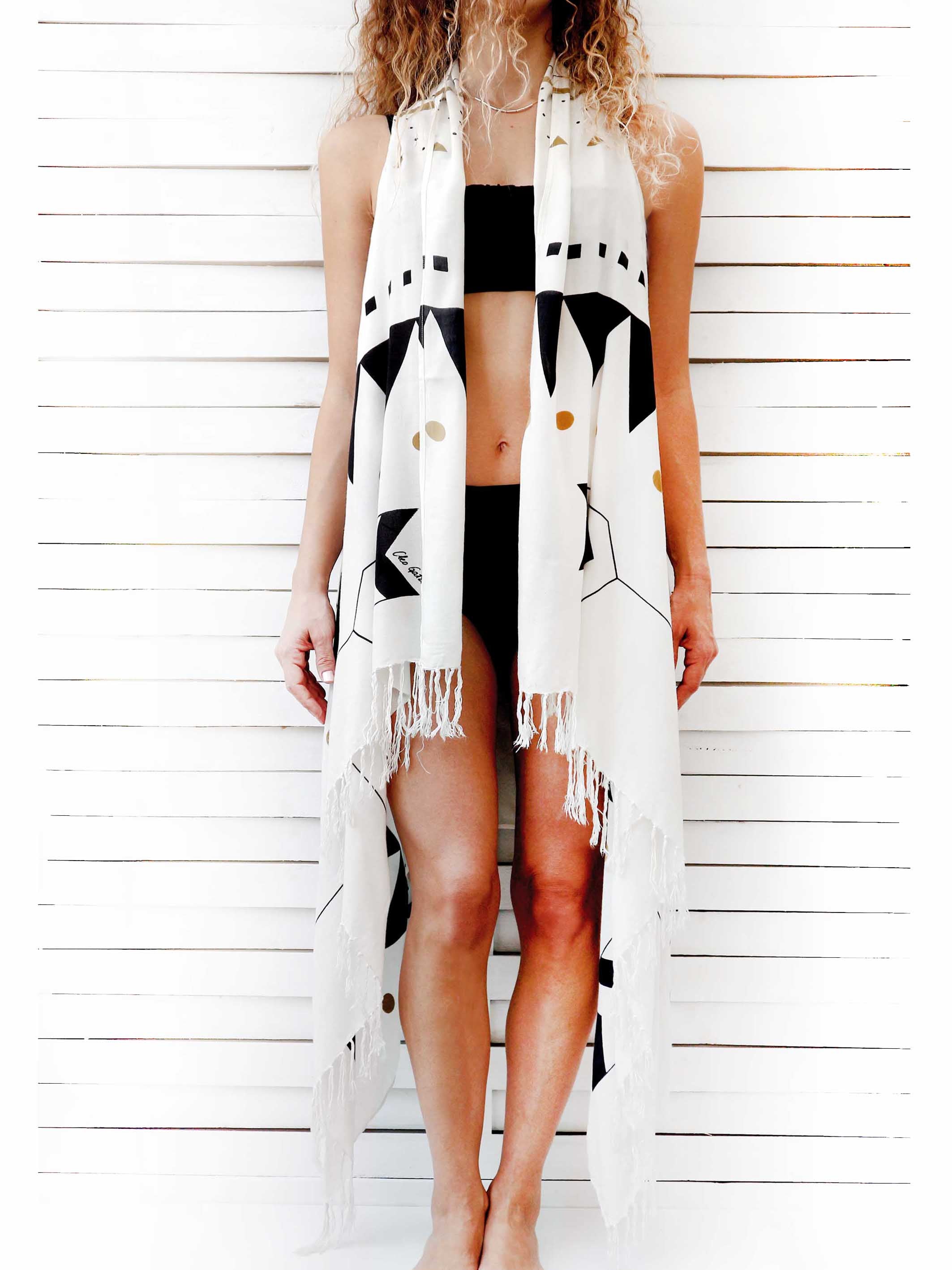 HIGH TIDE pareo vest
