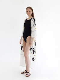 HIGH TIDE maxi kimono