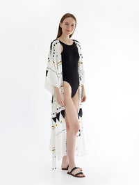 HIGH TIDE maxi kimono