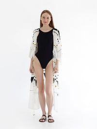 HIGH TIDE maxi kimono
