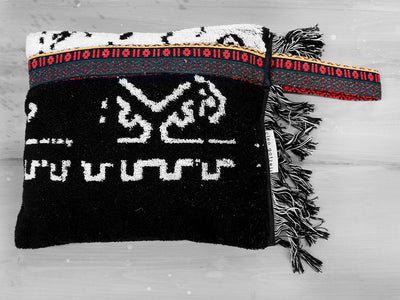 BUKHARA terry clutch bag