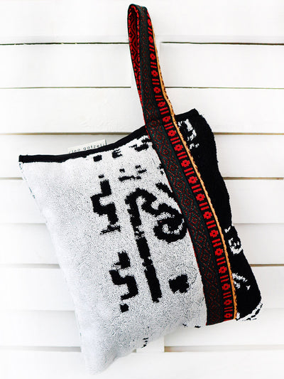 BUKHARA terry clutch bag