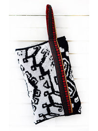 BUKHARA terry clutch bag