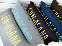 SUNASANA beach pillow