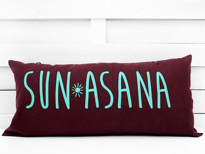 SUNASANA beach pillow