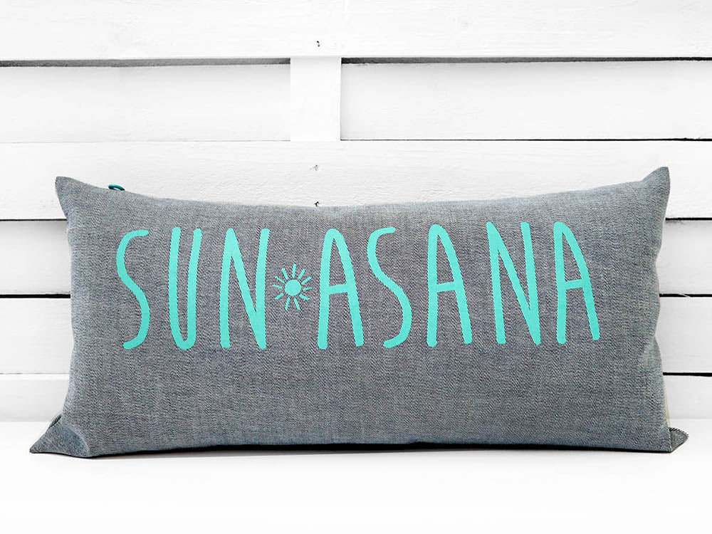 SUNASANA beach pillow