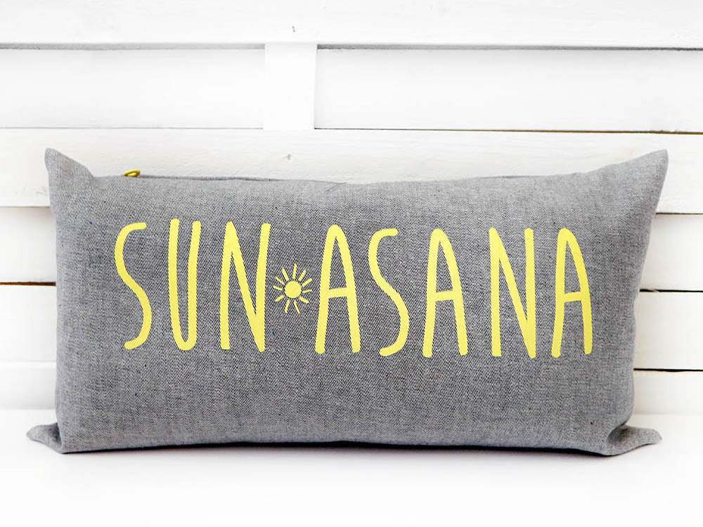 SUNASANA beach pillow