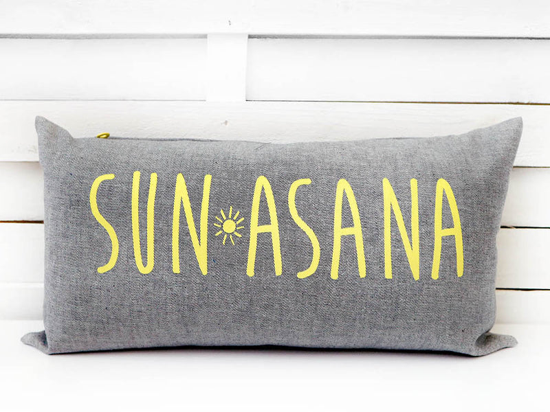 SUNASANA beach pillow