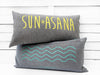 SUNASANA beach pillow