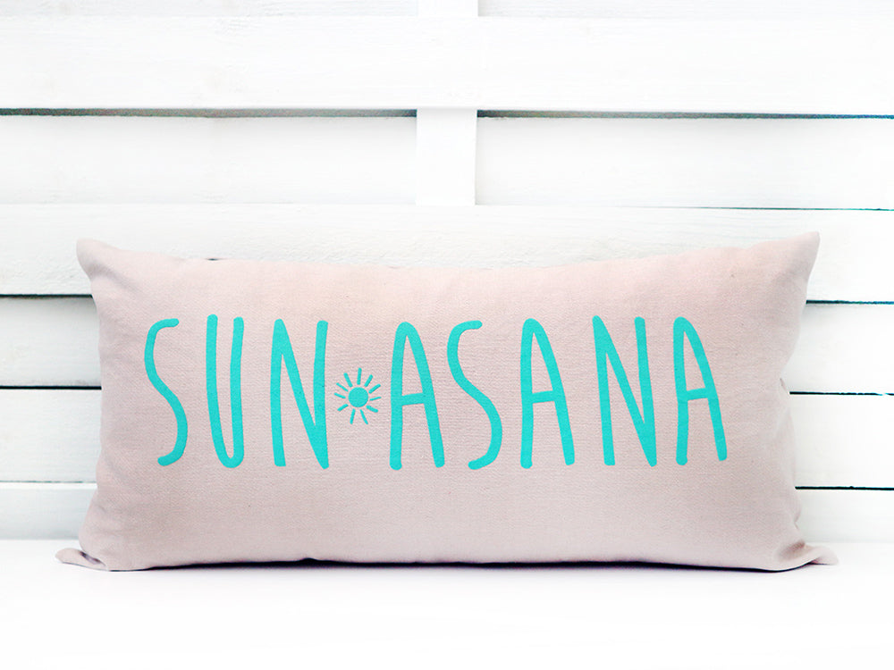 SUNASANA beach pillow