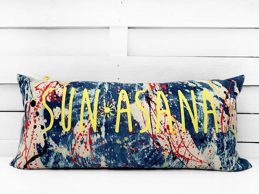 SUNASANA beach pillow