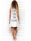 MIND YOUR OWN BEACHNESS duster vest