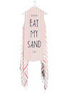 EAT MY SAND duster vest
