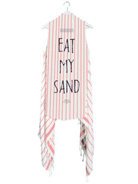 EAT MY SAND duster vest