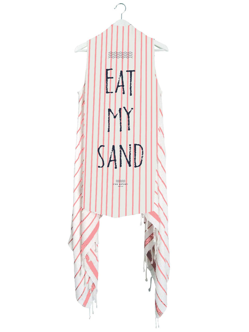 EAT MY SAND duster vest