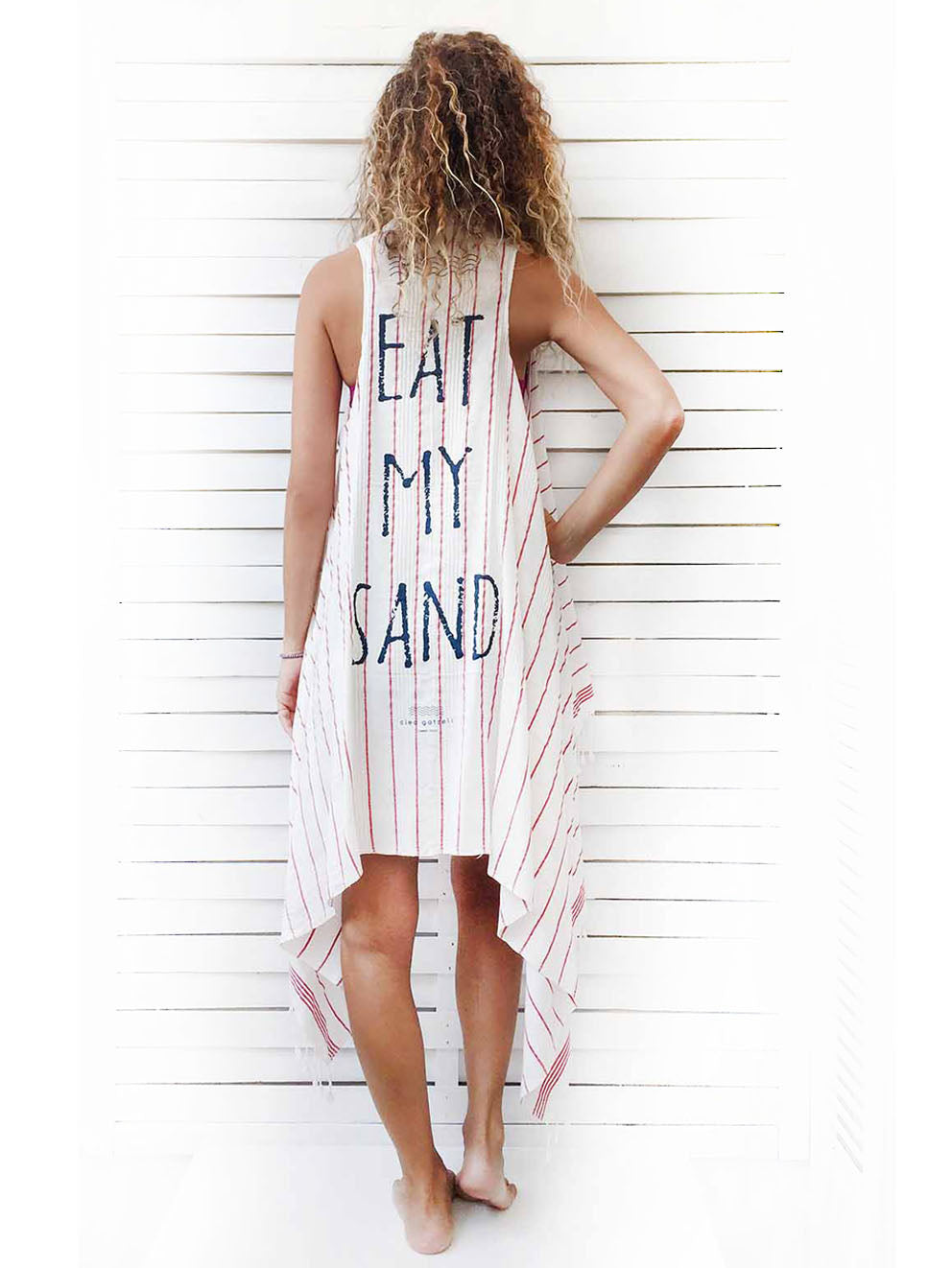 EAT MY SAND duster vest