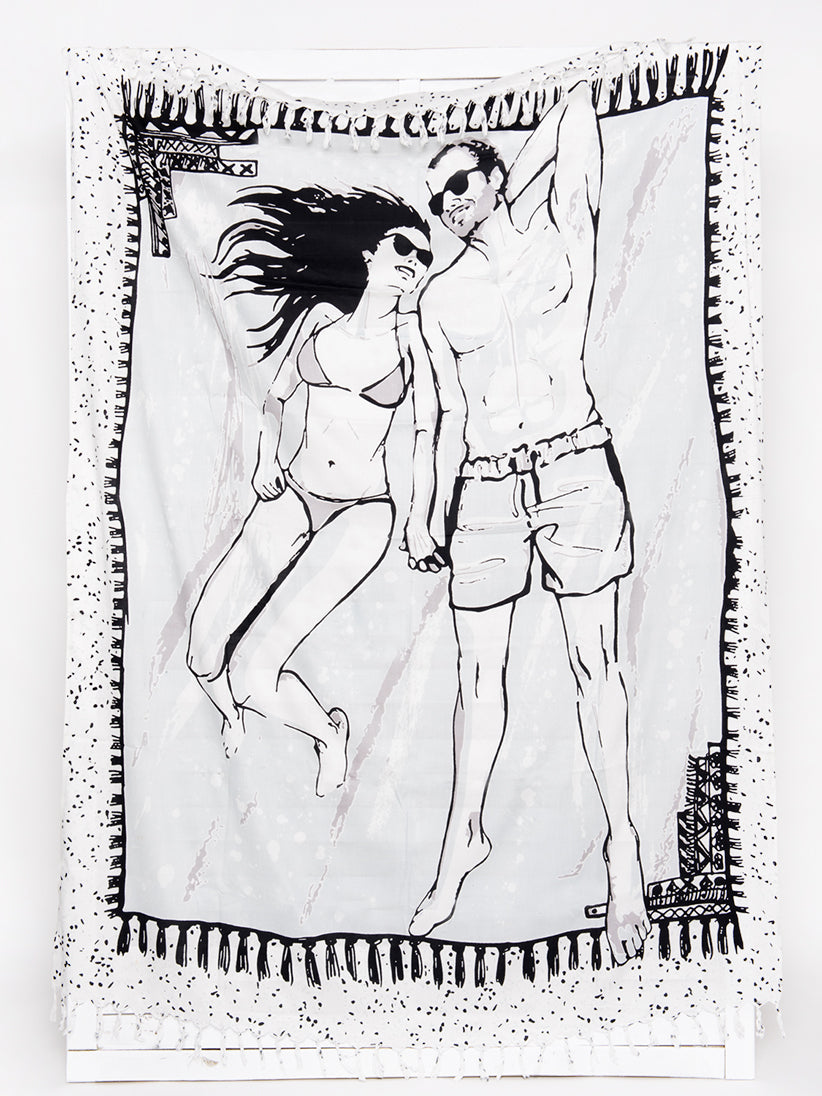 US TWO large pareo *premium design*