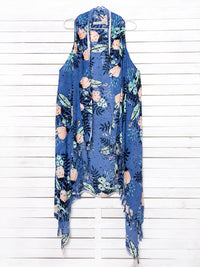 SUMMER BLOSSOM pareo vest