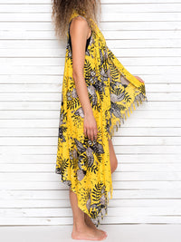 SUMMER BLOSSOM pareo vest