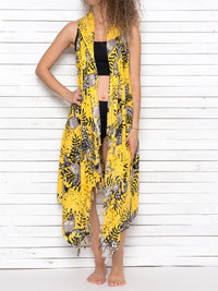 SUMMER BLOSSOM pareo vest