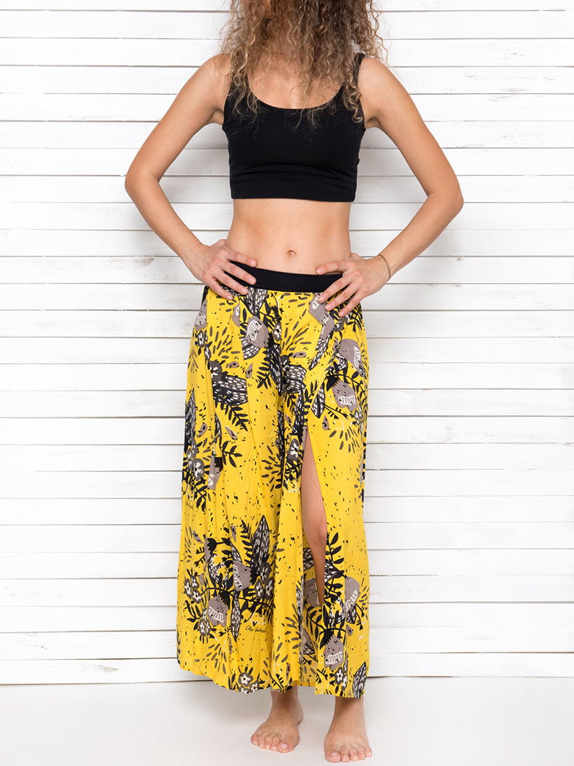 SUMMER BLOSSOM cropped pants