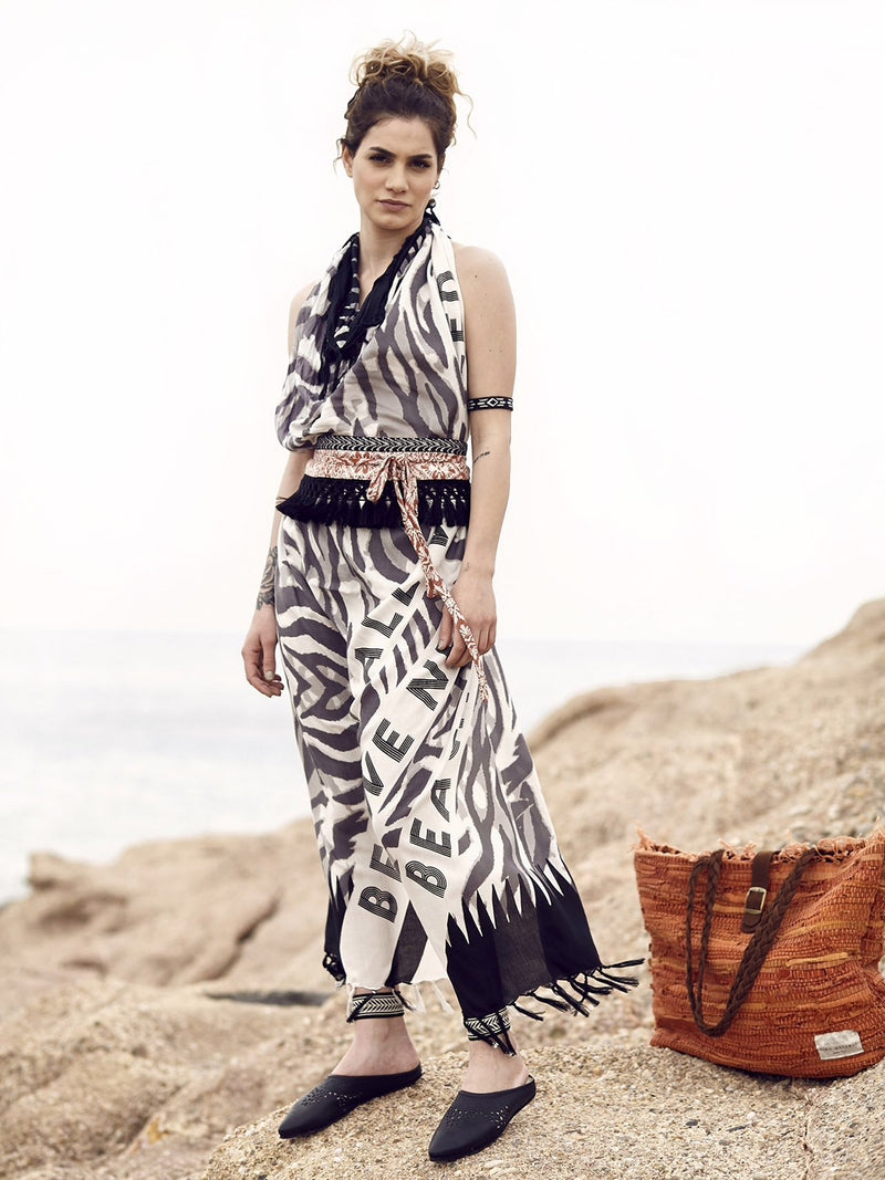 ALL WE NEED IS BEACH pareo sarong