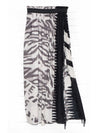 ALL WE NEED IS BEACH maxi pareo skirt