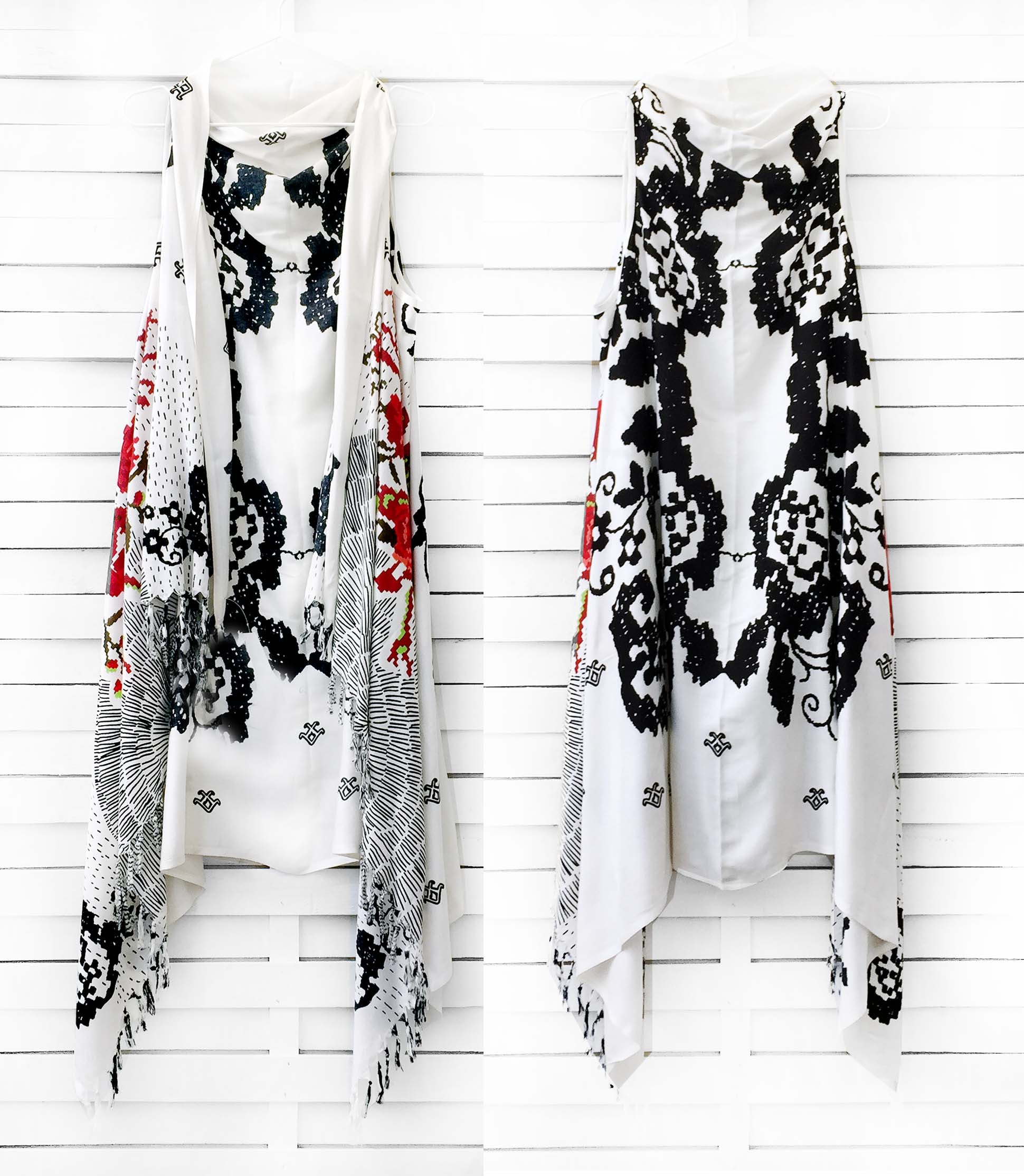 MEXICANA pareo vest