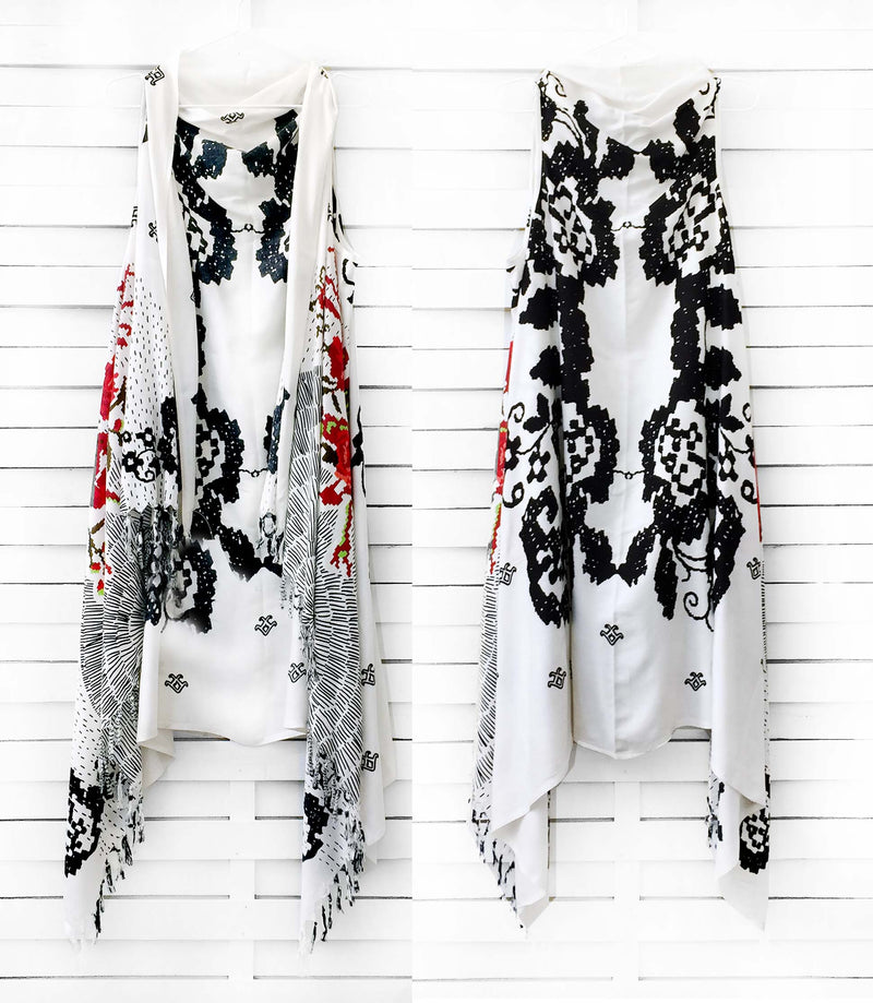 MEXICANA pareo vest