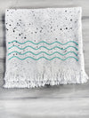 SUMMER NIGHT hand dyed peshtowel