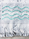 SUMMER NIGHT hand dyed peshtowel