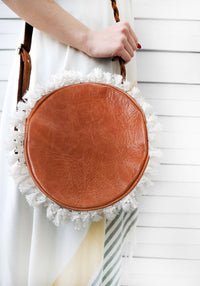 ROUNDIE FRINGES - cross body bag