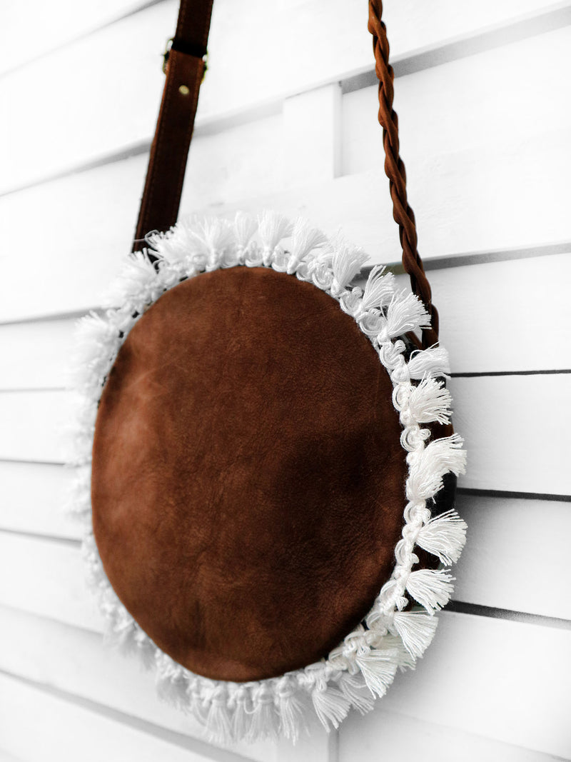 ROUNDIE FRINGES - cross body bag