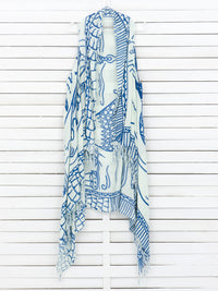 HELLO SAILOR pareo vest