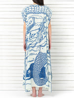 HELLO SAILOR maxi open caftan