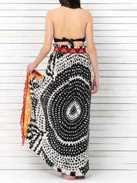 AFRICULT maxi pareo skirt