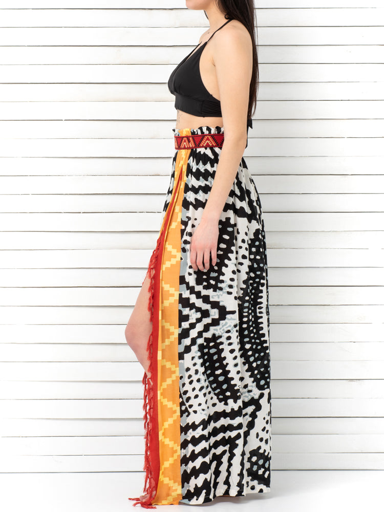 AFRICULT maxi pareo skirt