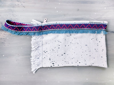 SUMMER NIGHT terry clutch bag
