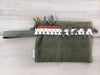 SEA WASHED terry clutch bag