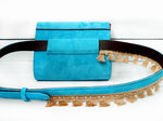 DIONE belt clutch bag