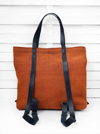 FOLKFLORAL tote backpack