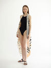 BE A LITTLE WILD pareo vest